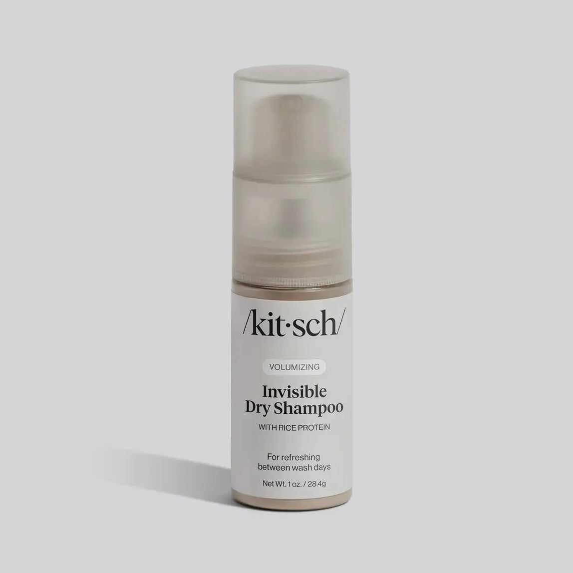 KITSCH | Volumizing Rice Protein Dry Shampoo - Invisible 1 oz