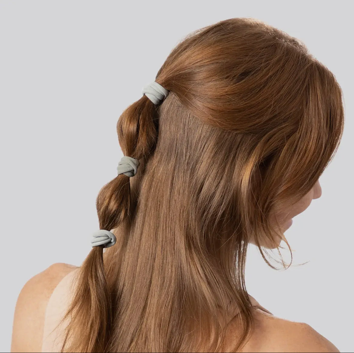 KITSCH | nylon hair elastics 20pc | Eucalyptus