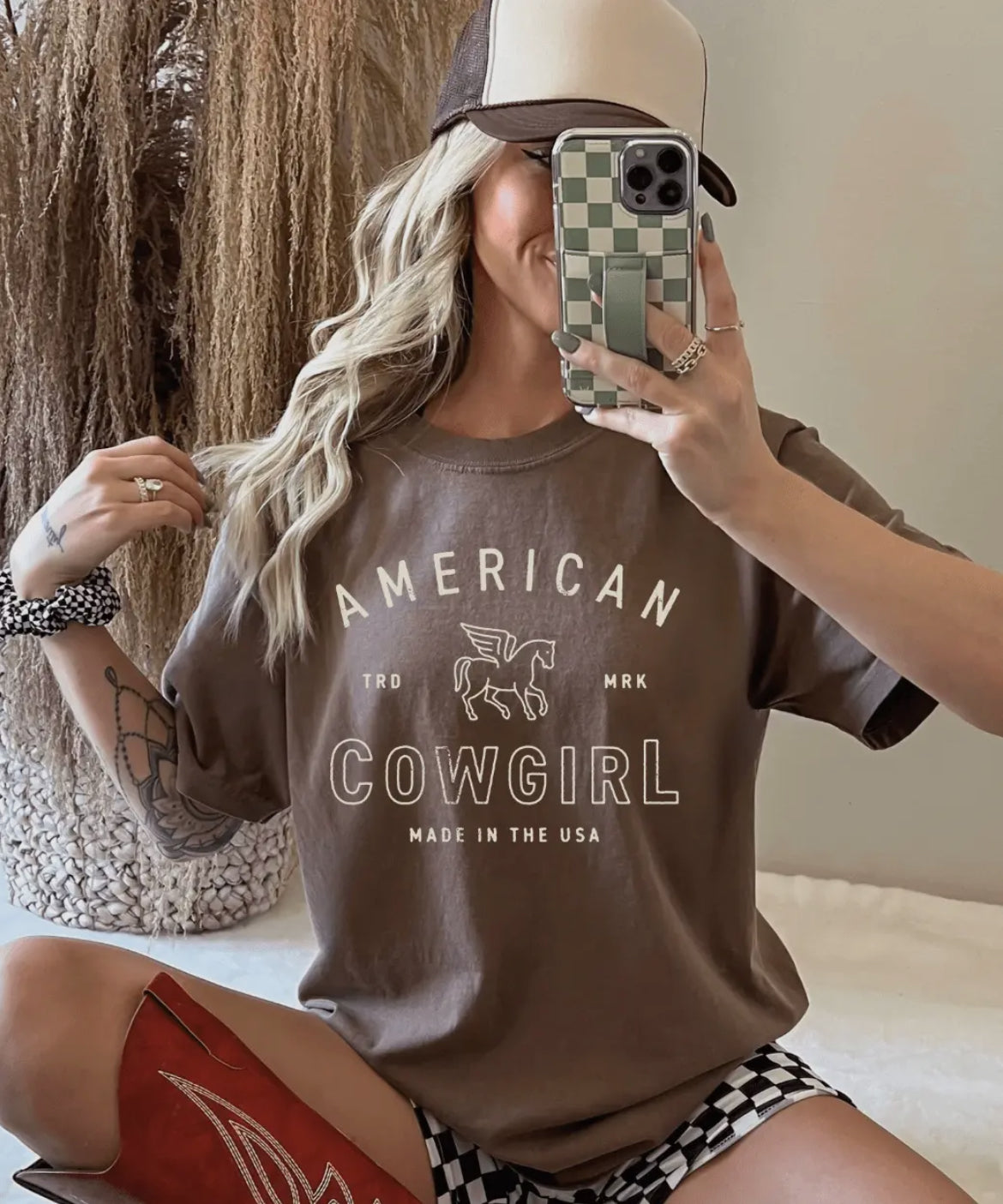PREORDER | American Cowgirl Trademark Tee