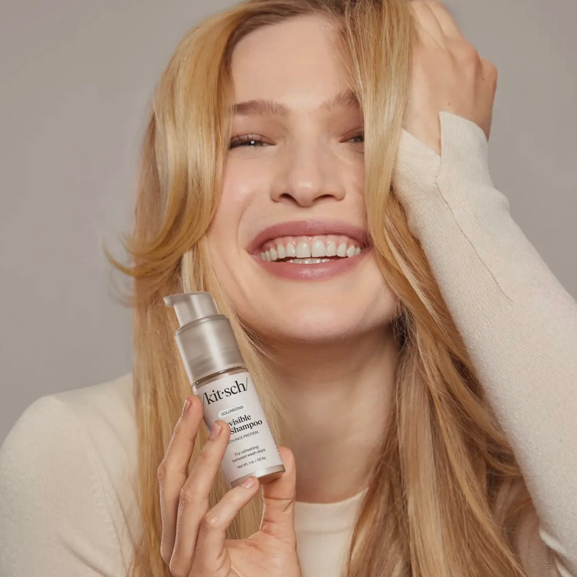 KITSCH | Volumizing Rice Protein Dry Shampoo - Invisible 1 oz