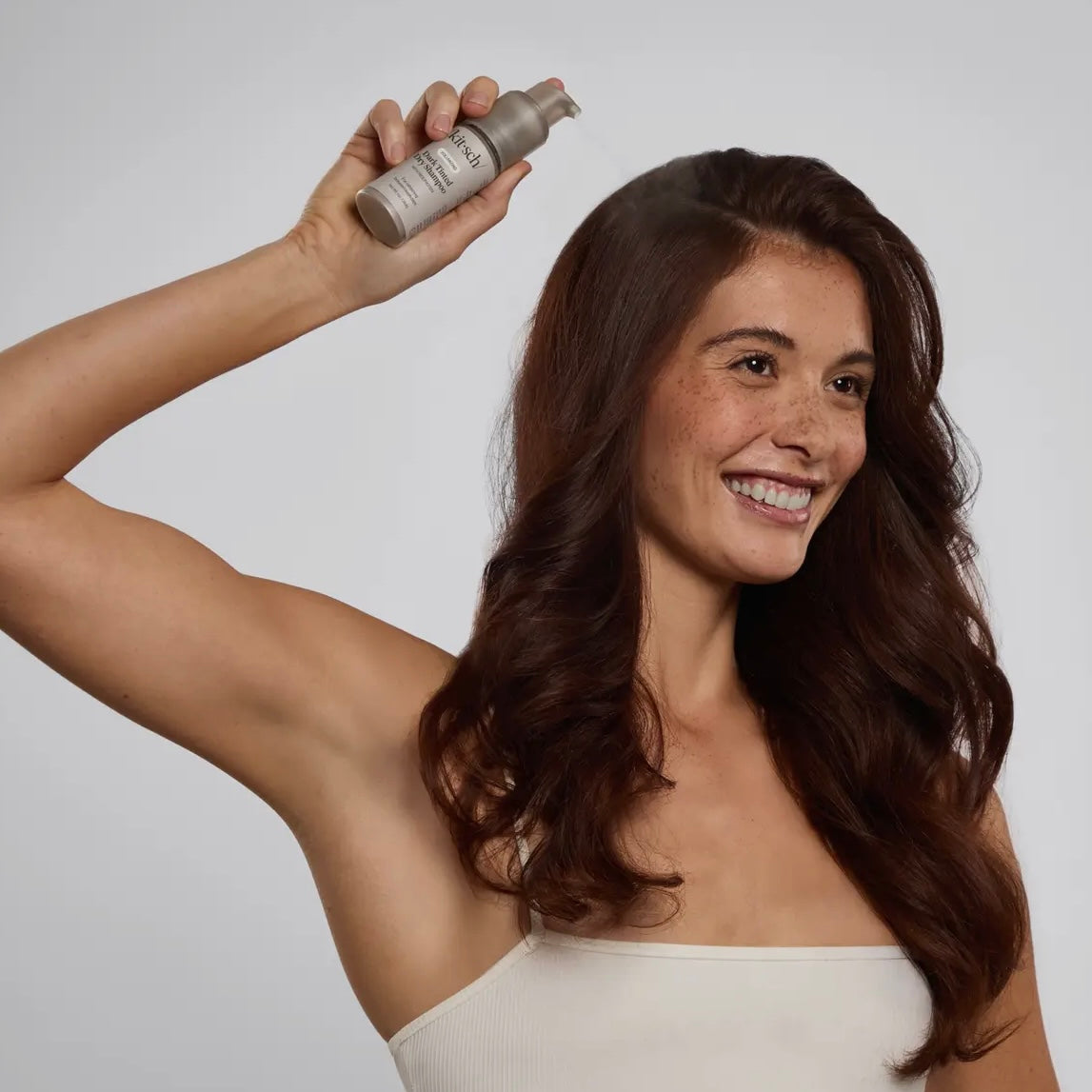 KITSCH | Volumizing Rice Protein Dry Shampoo - Dark Tinted 1 oz