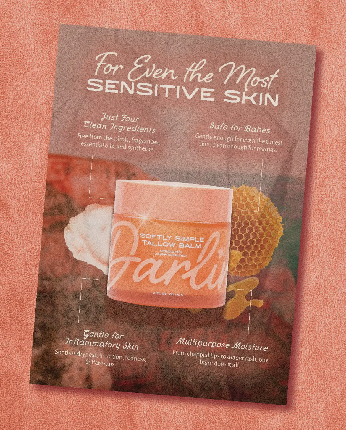 Darlin’ Skincare | Unscented Tallow Moisturizer