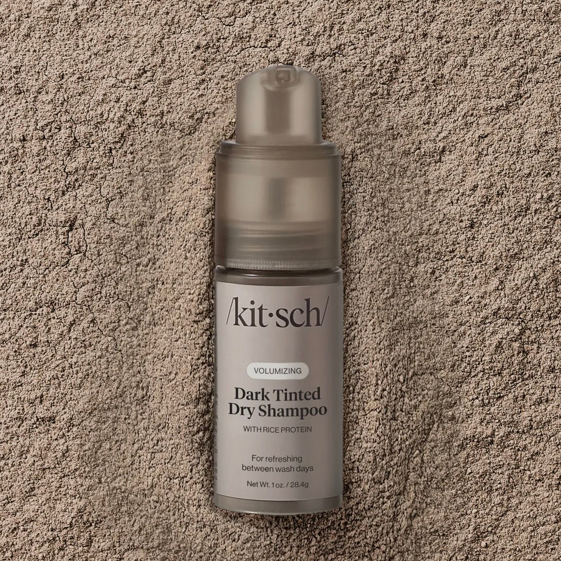 KITSCH | Volumizing Rice Protein Dry Shampoo - Dark Tinted 1 oz