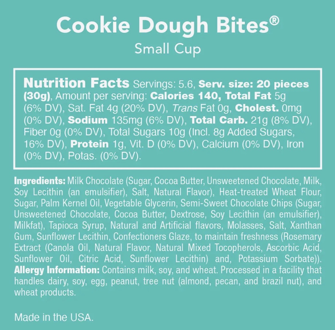 Candy Club | Cookie Dough Bites