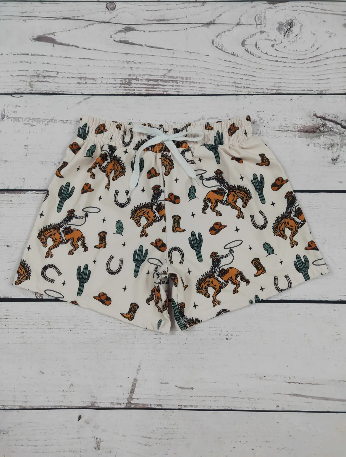 Western Toddler Board-shorts