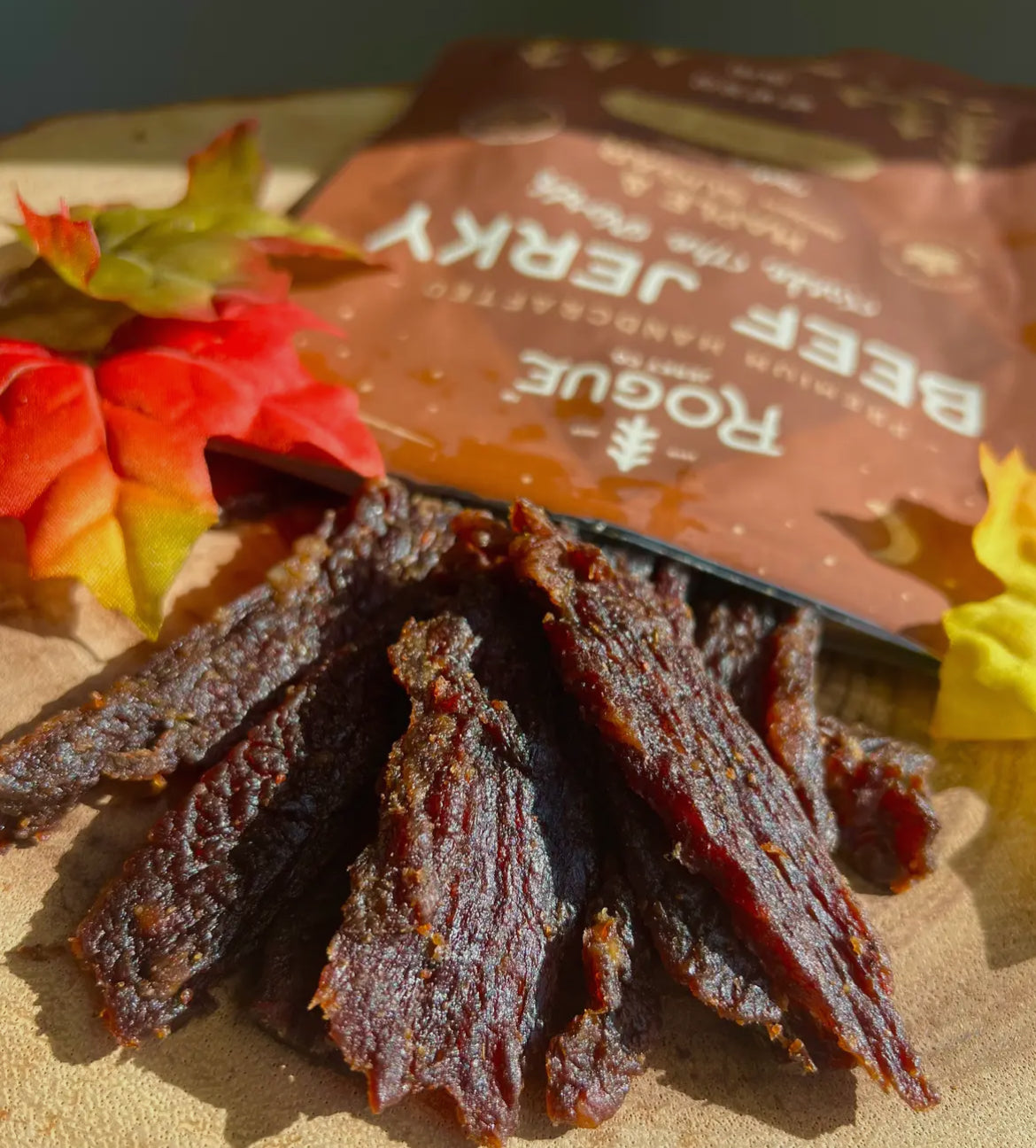 Maple + Brown Sugar Beef Jerky