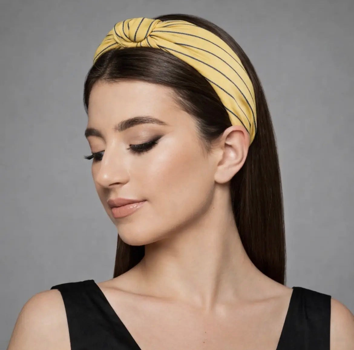 Weekend Stripe Top Knot Headband