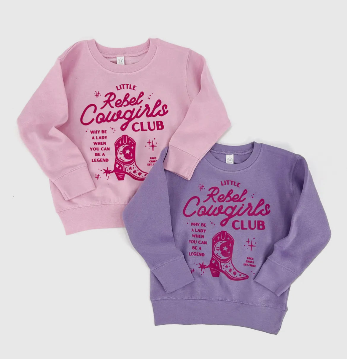 Rebel Cowgirls Sweatshirt | Purple