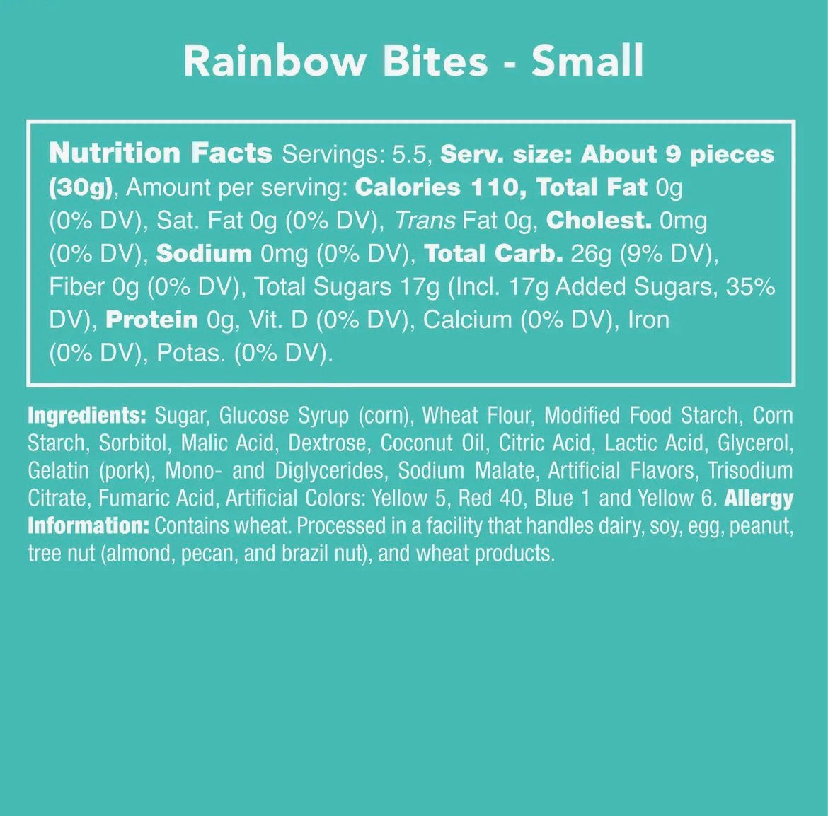 Candy Club | Rainbow Bites