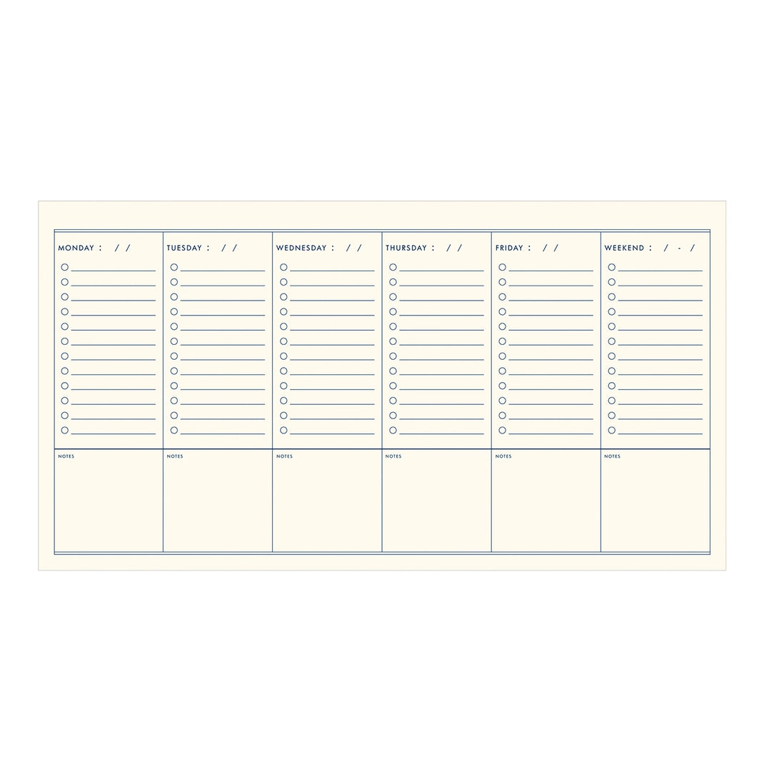 Weekly To Do Checklist Planner
