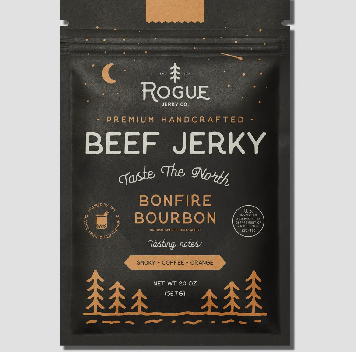 Bonfire Bourbon Beef Jerky