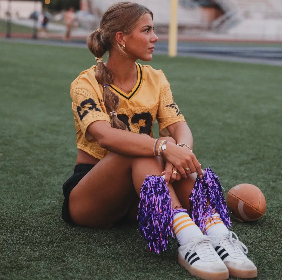 K’Lani | Gameday: Purple. Yellow. White.
