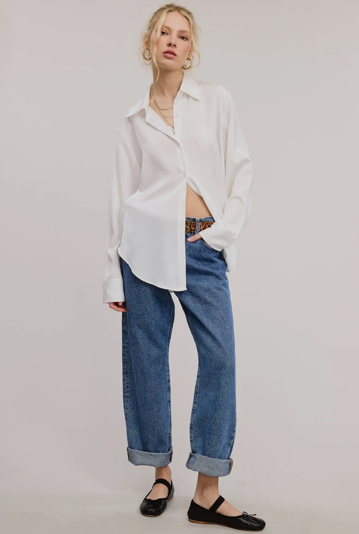 The “Vogue” Blouse | White