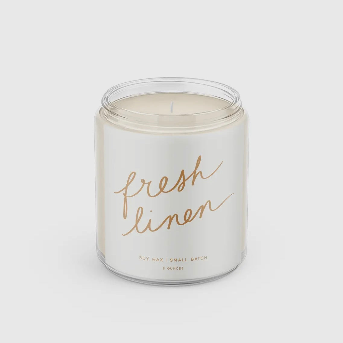 Fresh Linen | Poured Goods Soy Wax Candle