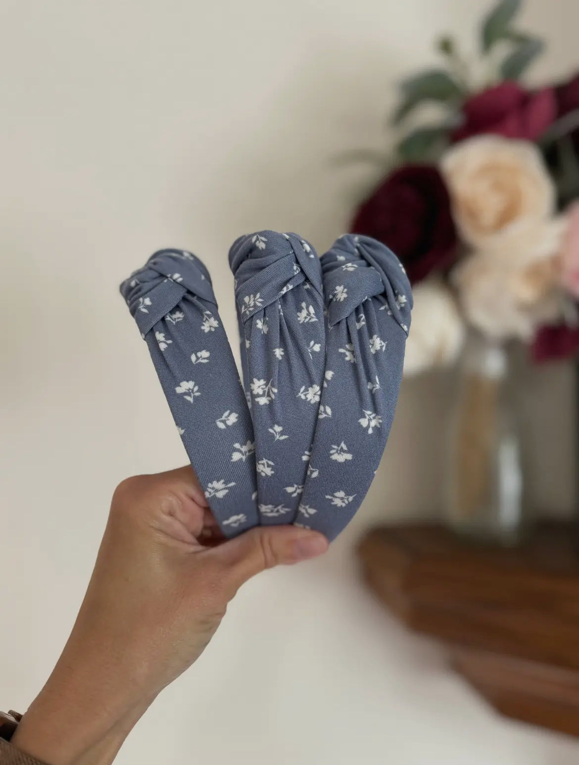 Felicity Floral Top Knot Headband