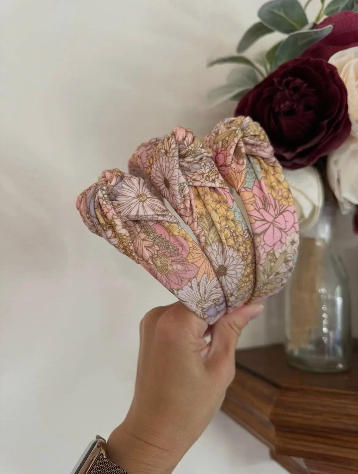 Groovy Garden Top Knot Headband