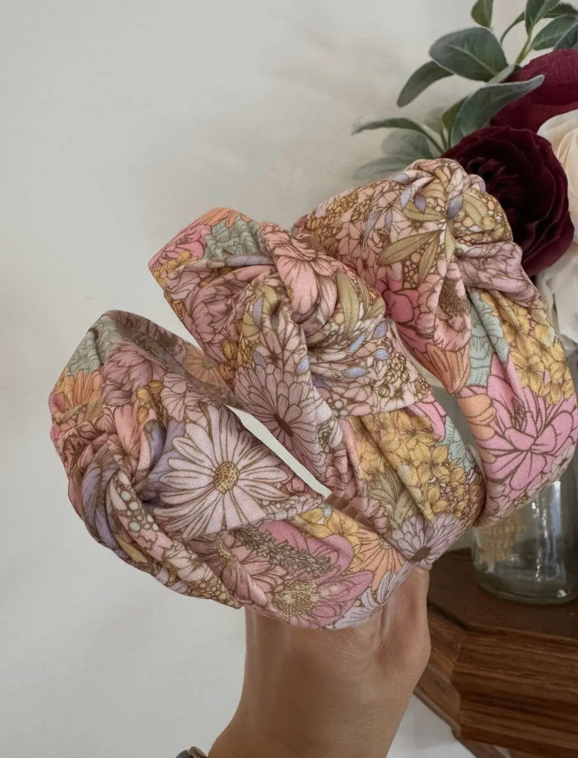 Groovy Garden Top Knot Headband