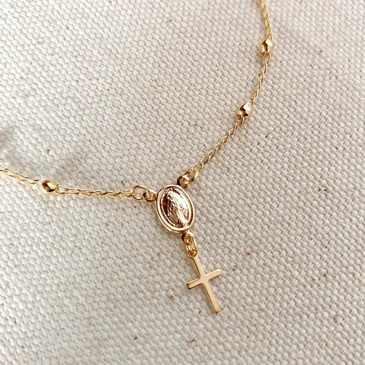 Delicate Rosary Bracelet