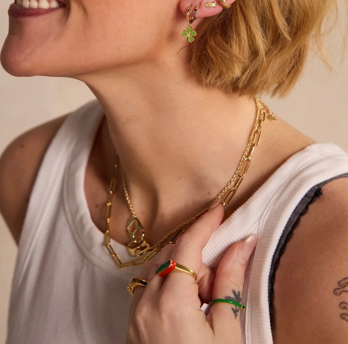 Nickel & Suede | Soda Tab Necklace