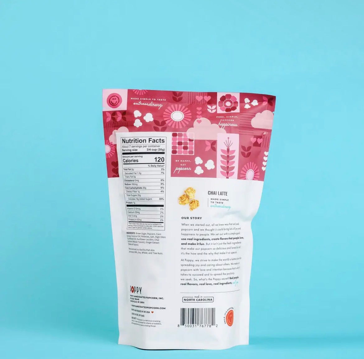 POPPY | Chai Latte Popcorn