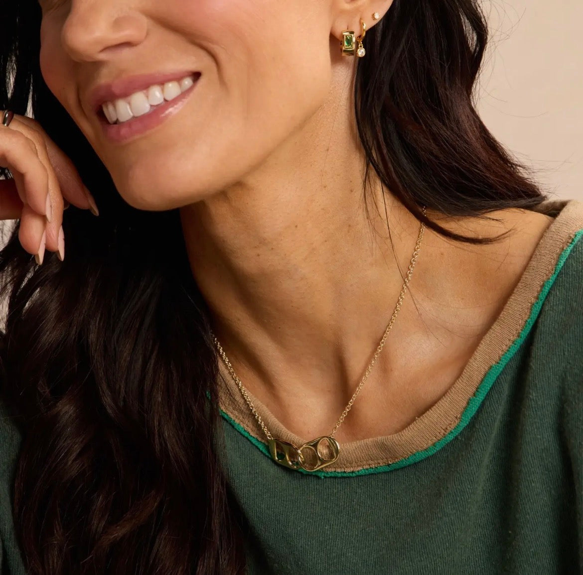 Nickel & Suede | Soda Tab Necklace