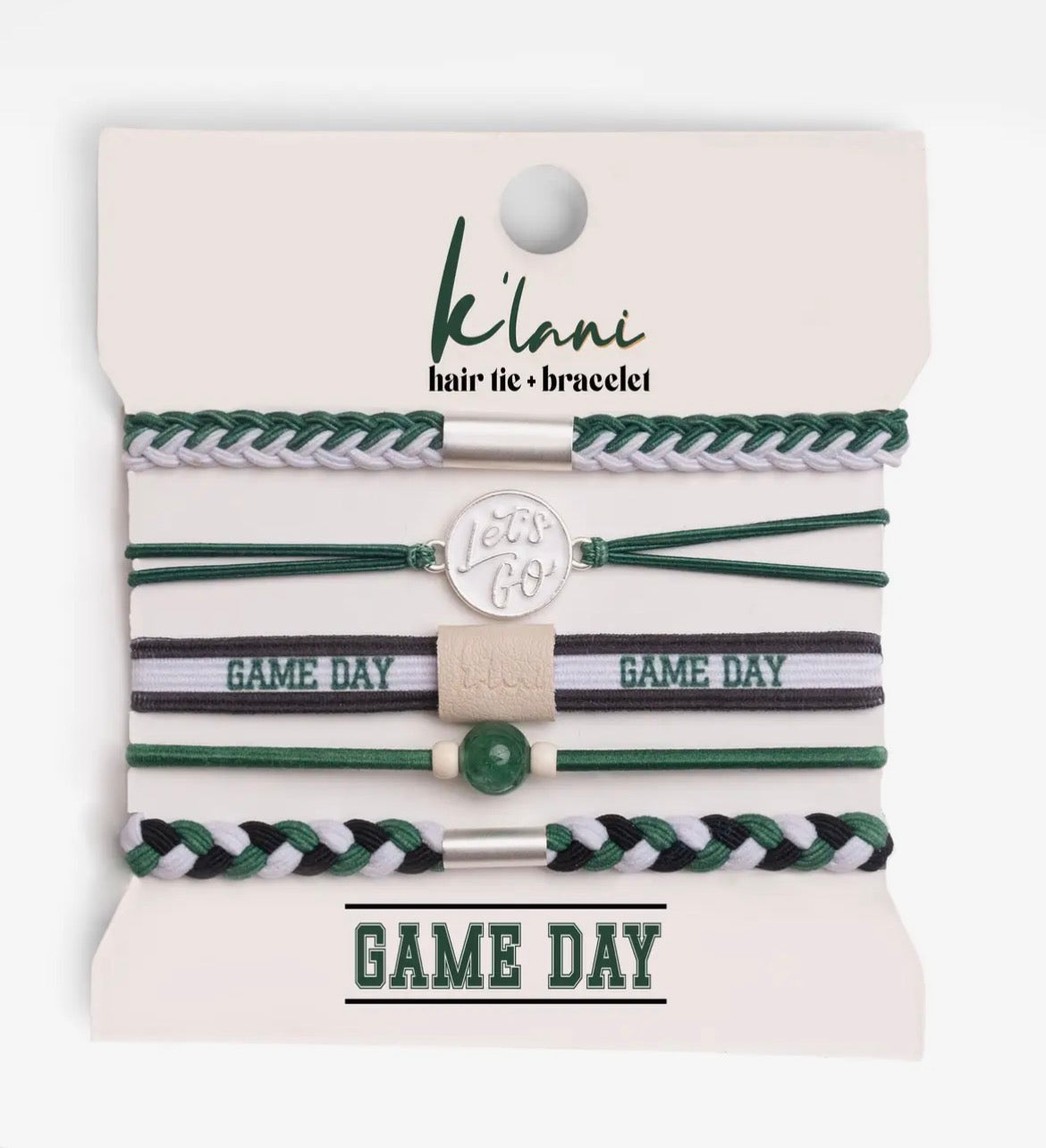 K’Lani | Gameday: Green. White. Black.
