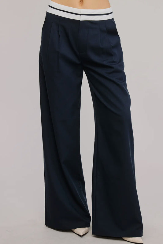 The "Track Star" Pleat Pant