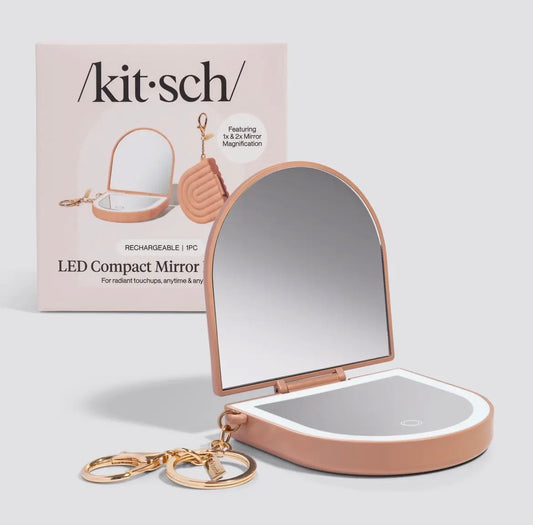 KITSCH | Terracotta Compact Mirror Keychain