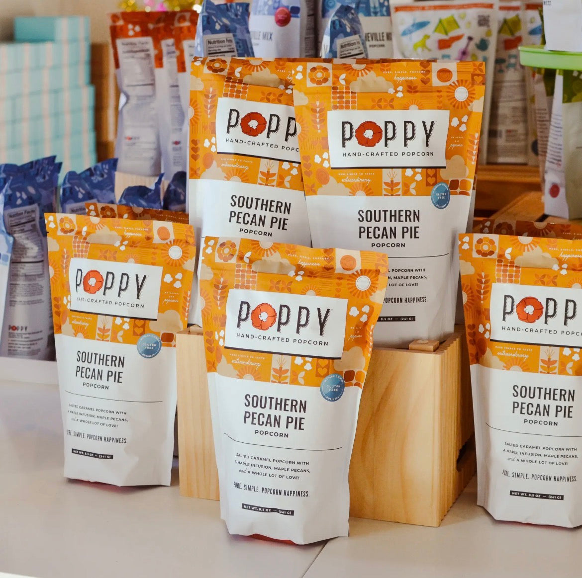 POPPY | Southern Pecan Pie Popcorn