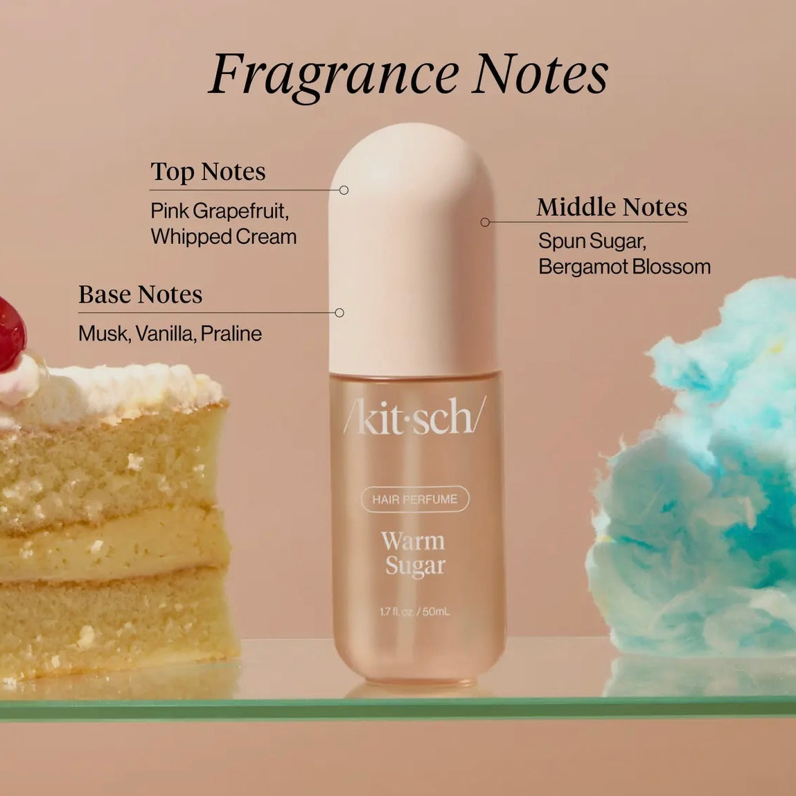 KITSCH | Warm Sugar Hair Perfume