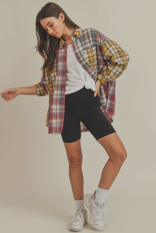Patchwork Riot Flannel