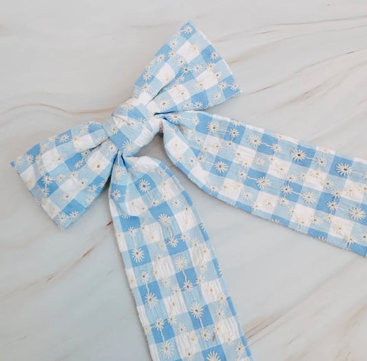 Daisey Picnic Gingham Bow Hair Clip | 4 styles