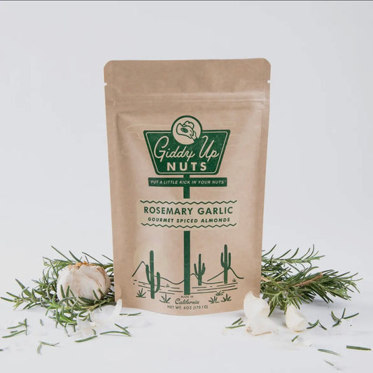 Giddy Up Nuts | Rosemary Garlic