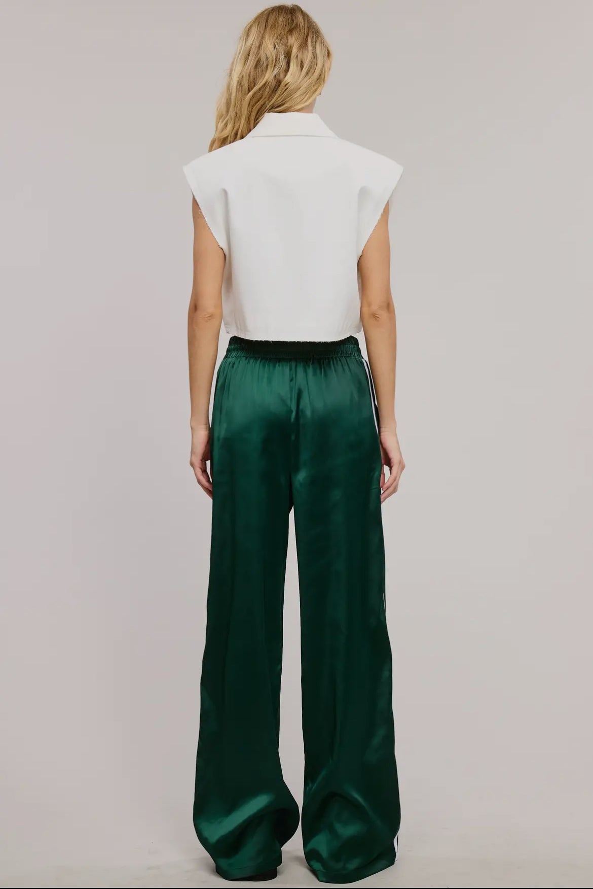 The “Sporty Spice” Satin Pant