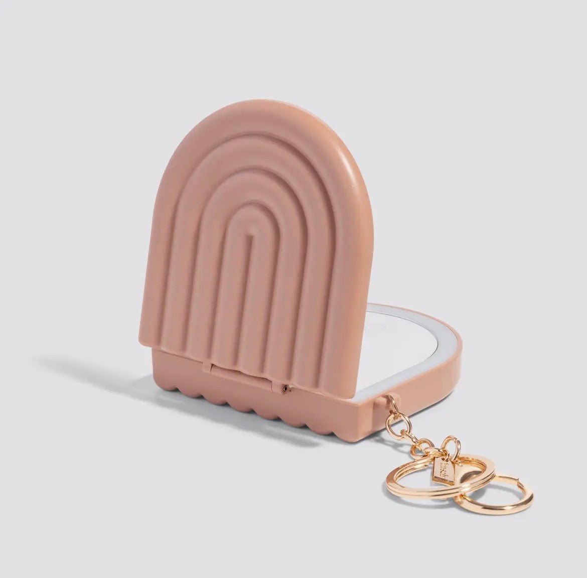 KITSCH | Terracotta Compact Mirror Keychain
