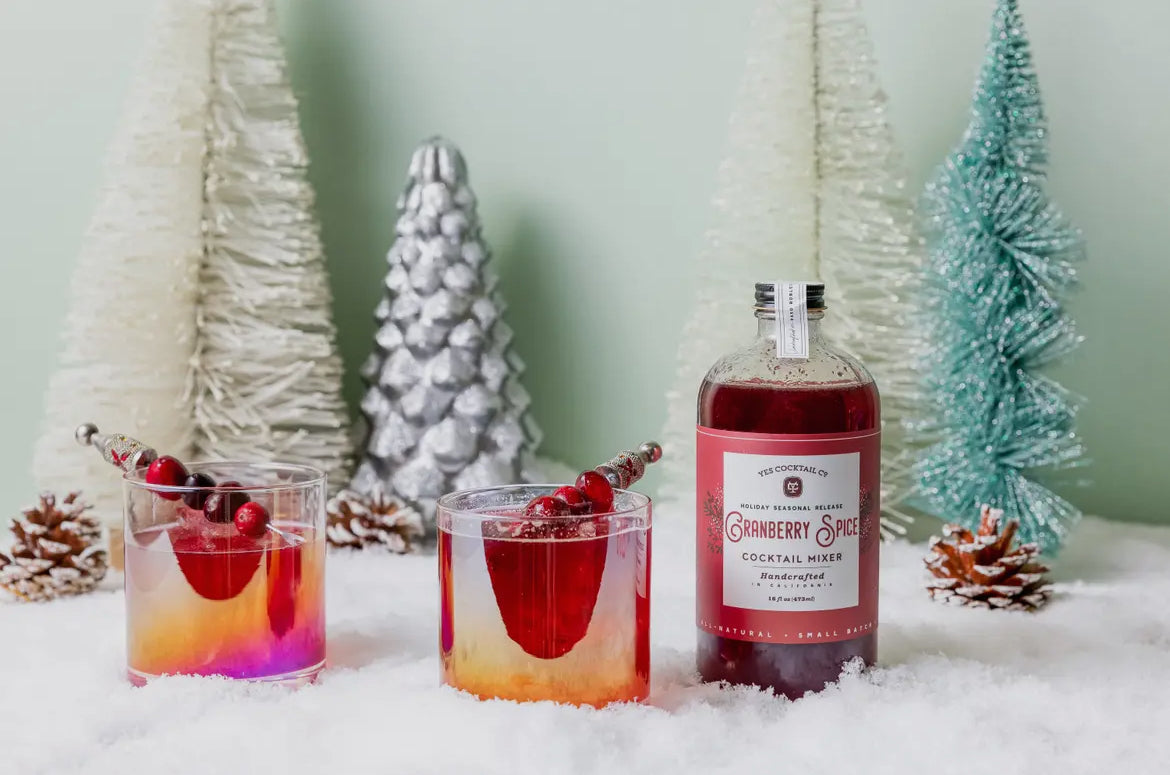 YES Cocktail Co. | Cranberry Spice Cocktail Mixer
