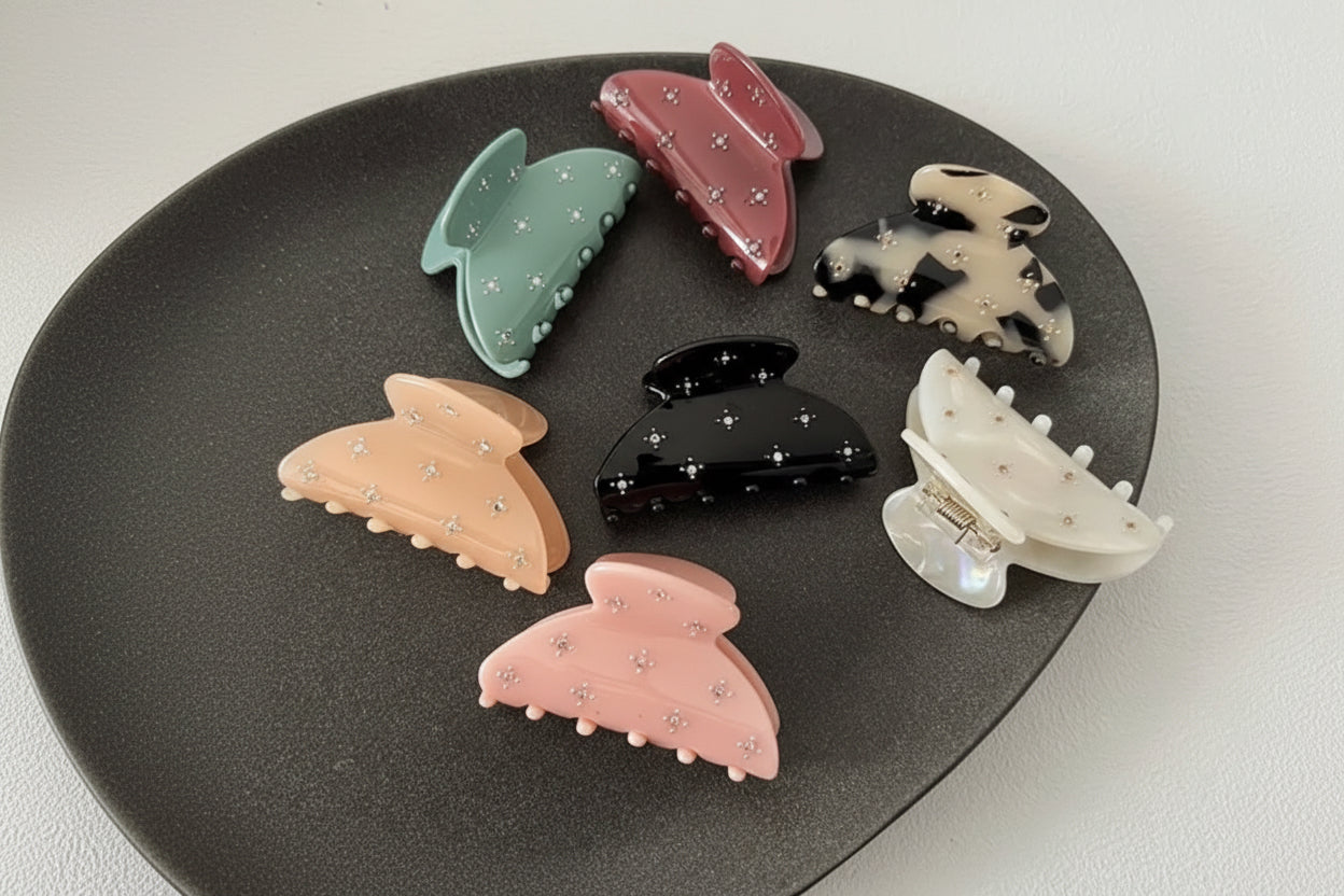 2.5” Rhinestone Hair Claw