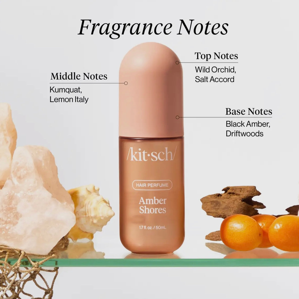 KITSCH | Amber Shores Hair Perfume
