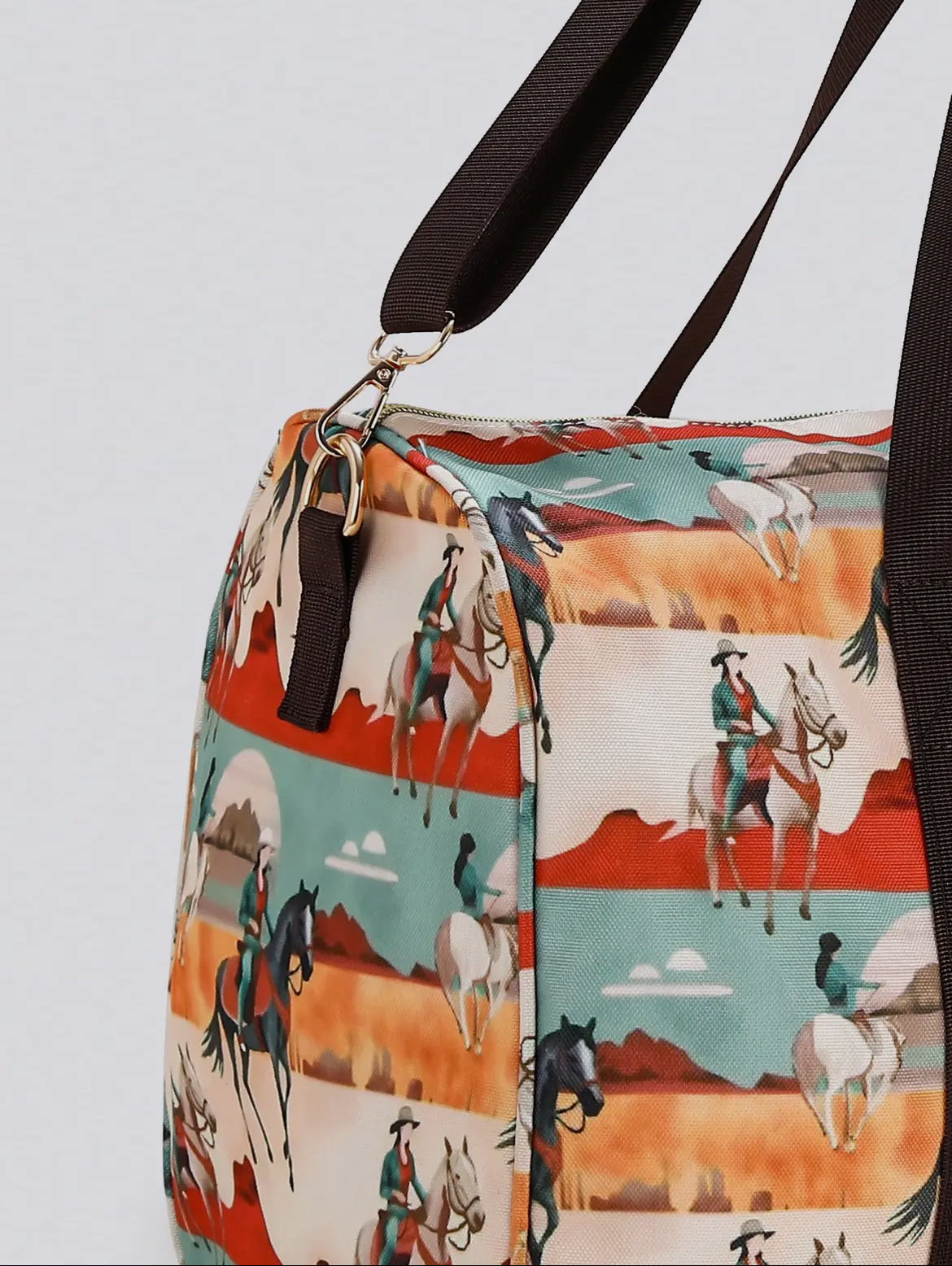 Western Canvas Duffel Bag
