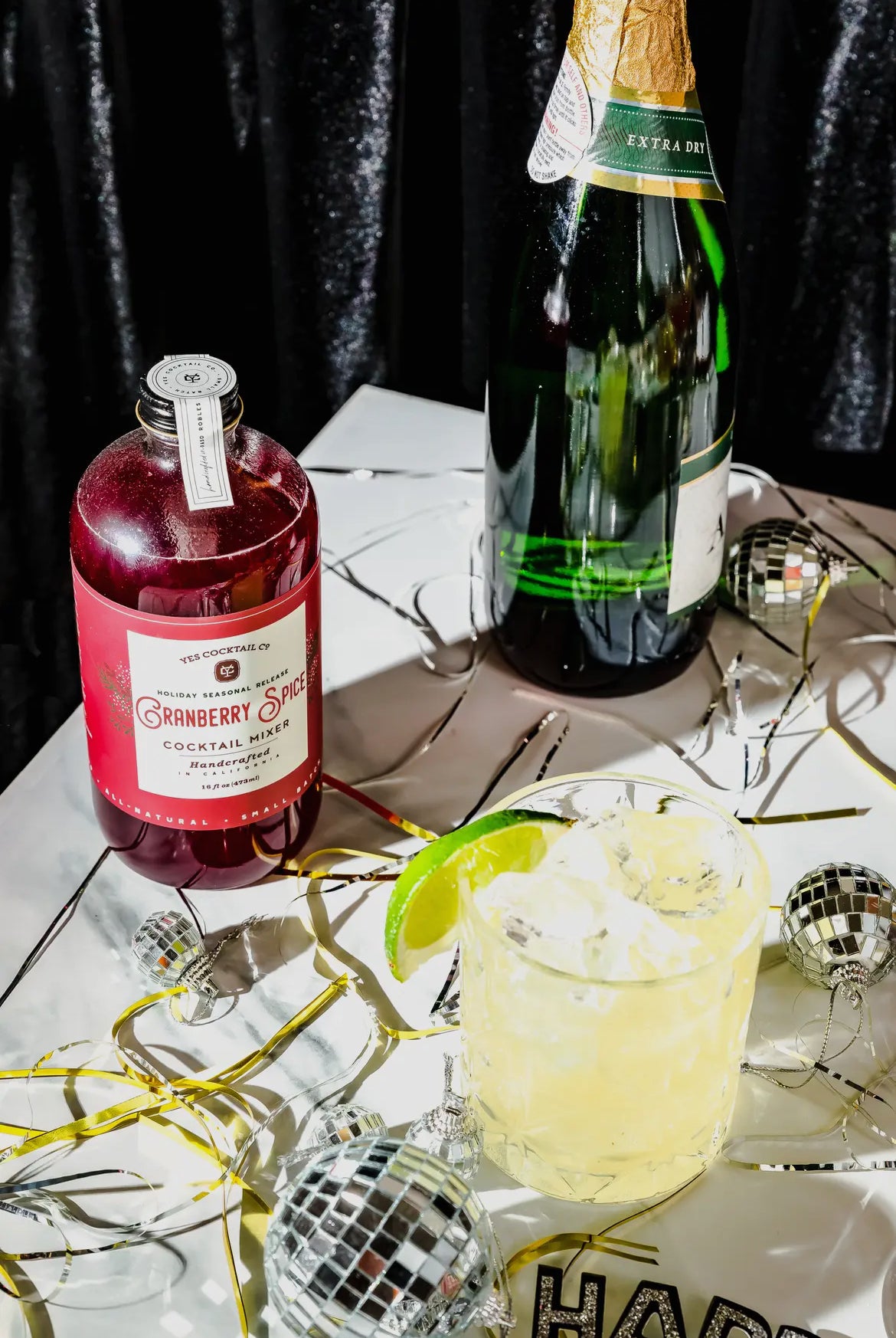 YES Cocktail Co. | Cranberry Spice Cocktail Mixer
