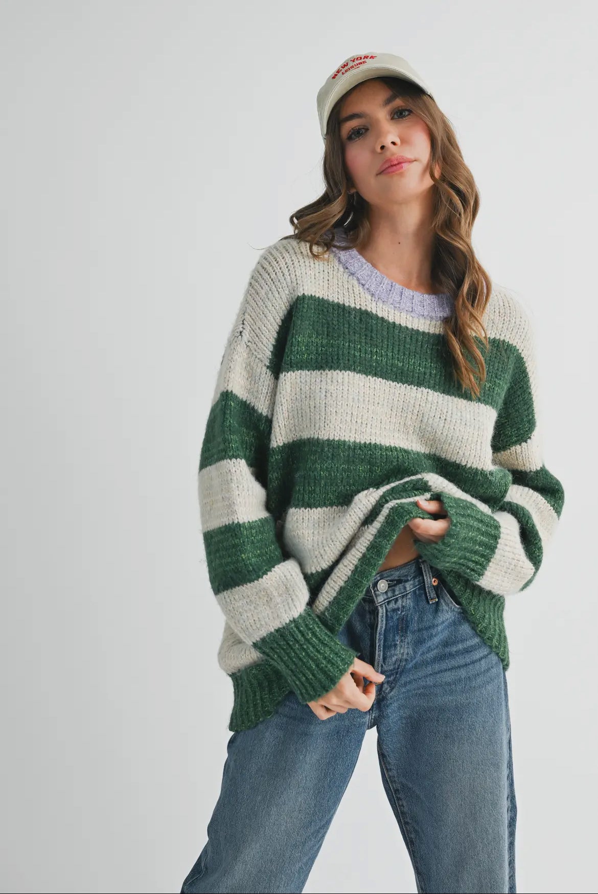 Mixtape Stripes Sweater