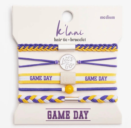 K’Lani | Gameday: Purple. Yellow. White.