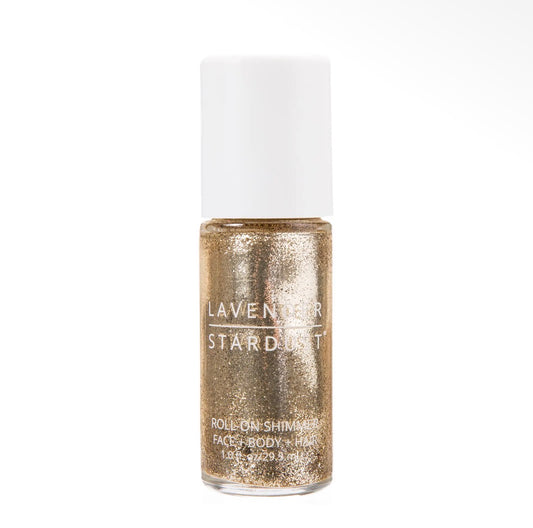 Lavender Stardust | Gold Roll-On Shimmer