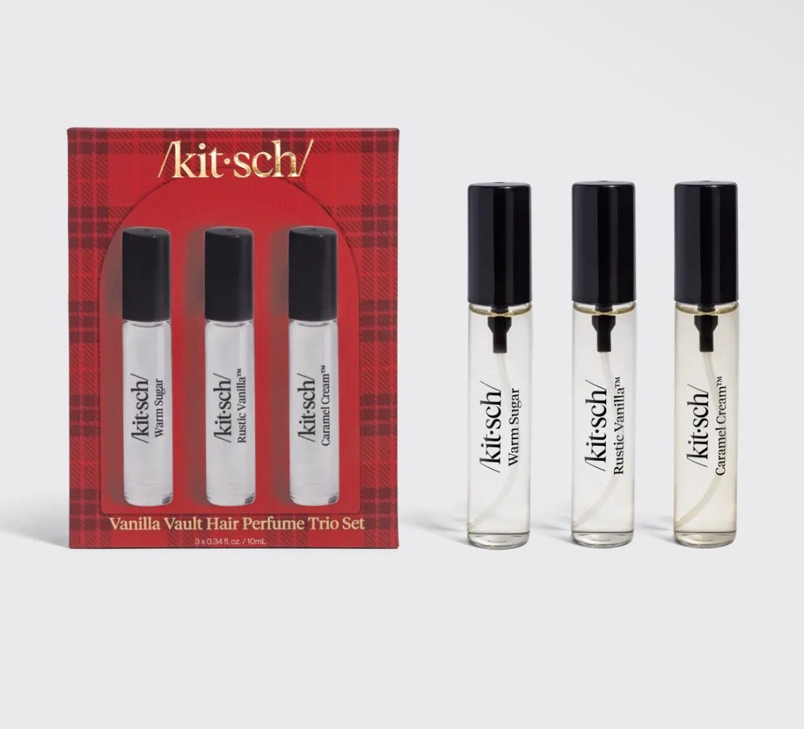 KITSCH | Vanilla Vault Hair Perfume Trio Set