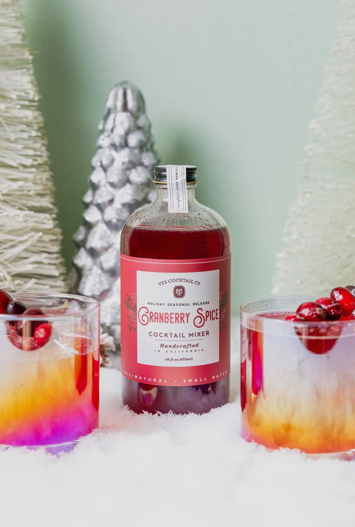YES Cocktail Co. | Cranberry Spice Cocktail Mixer