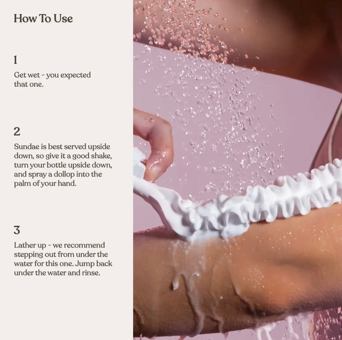 SUNDAE | Whipped Shower Foam Birthday Cake Body Wash