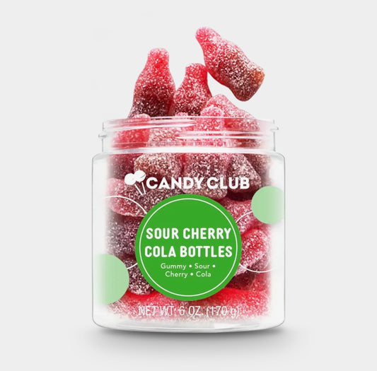 Candy Club | Sour Cherry Cola Bottles