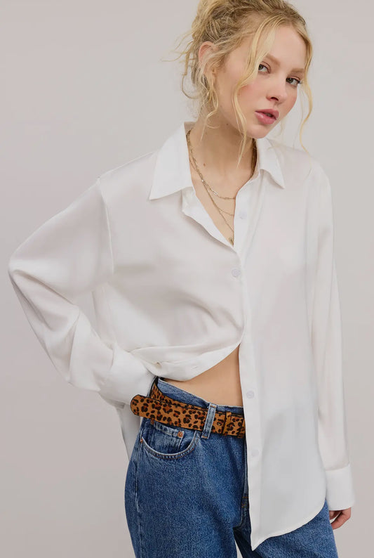 The “Vogue” Blouse | White