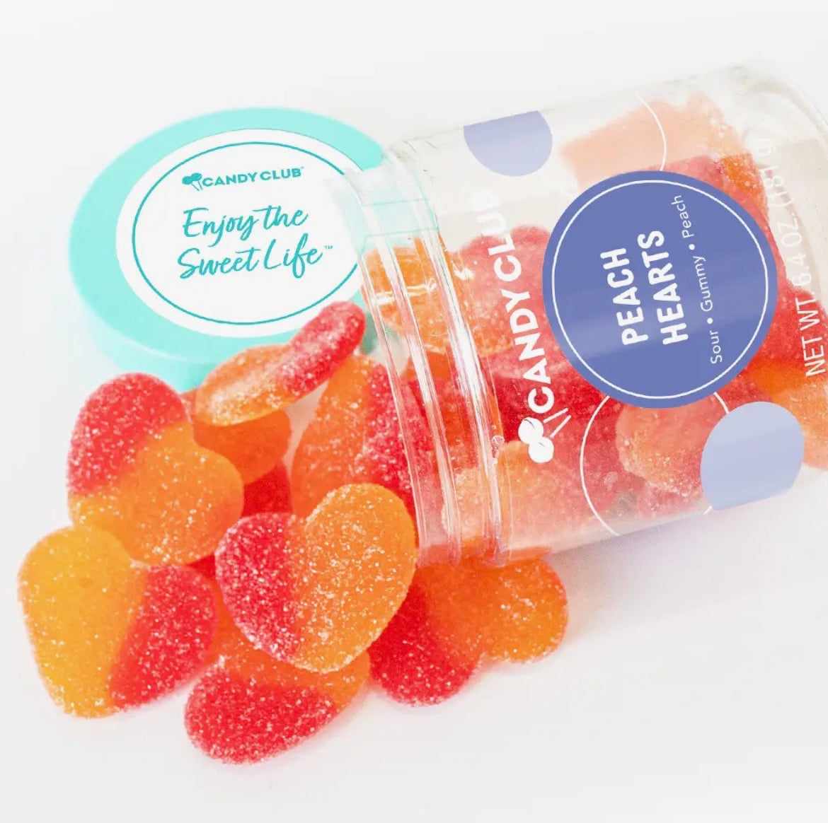 Candy Club | Peach Hearts