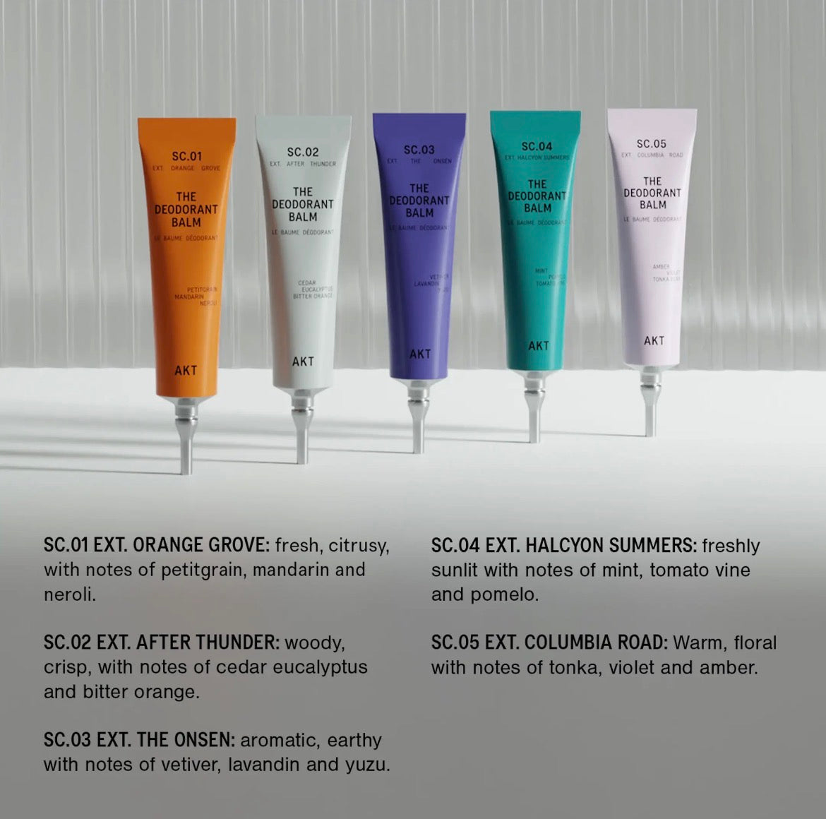 AKT | Deodorant Discovery Set